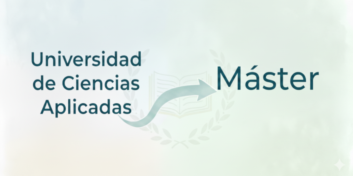 Universidad Ciencias Apliccadas a Master
